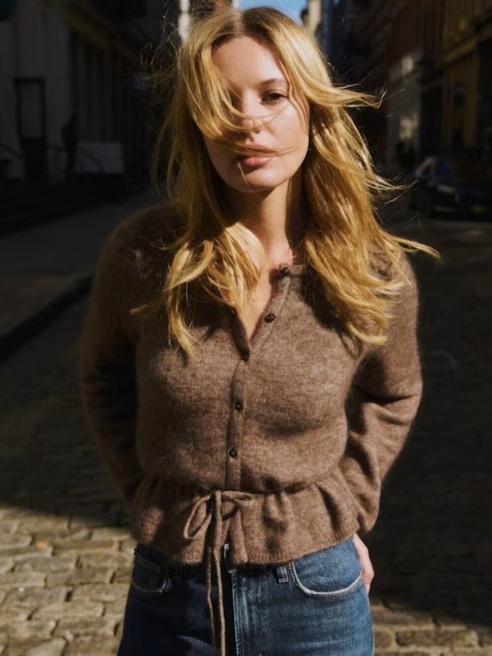 ISO Sezane Barbara Dark Taupe